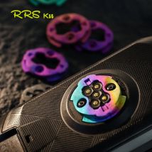 RRSKIT Für Garmin 1050 Fahrrad Computer Montieren Zurück Abdeckung Reparatur Teile 3D Druck Titan Legierung Fahrrad Schnalle Reparatur Teile