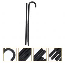1pc Plastic Cane four-section Poles Magician Crutch Stick Halloween Cosplay Costume Role Play Props Performance Walking Stick