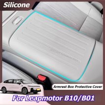 Auto Bracciolo Box Pad In Silicone per Leapmotor B10 B01 2025 2026 Controllo Centrale Bracciolo Copertura Console Protezione Zerbino Anti-Graffio