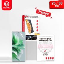 UNIPRO 25 50 szt. Folia hydrożelowa EPU HD odporna na nacisk naprawia zadrapania w sekundy do maszyny do cięcia folii ochronnych na ekran