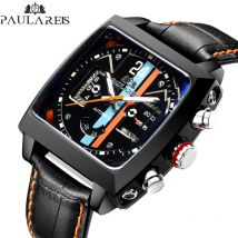 PAULAREIS P Luxus Männer Automatische Selbst Wind Mechanische Uhr für Männer Kautschukband Wasserdicht Leucht Datum Mode Herren Uhren