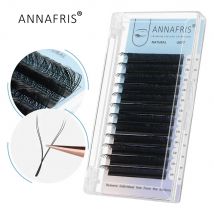 ANNAFRIS YY Forma Lash Estensioni ciglia individuali Brasiliano Premade yy Volume Fan Lashes Natural Soft Y Forniture per ciglia finte