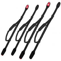 Angelrute Trage gurt verstellbare Angelrute Tackle Halter tragbare verschleiß feste Verschluss Krawatte Angel zubehör