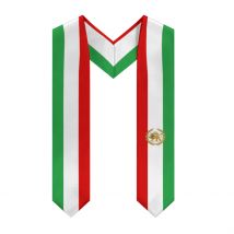 Mehr Design Abschlussschal Iran Löwe und Sonne Flagge des Iran Persien Stola Schärpe Ehrenstudie an Bord Internationale Studenten