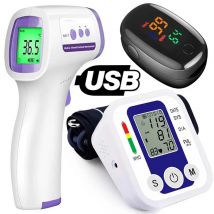Automatic Digital Arm Blood Pressure Monitor Tonometer Meter Sphygmomanometer LCD Portable Health Care Pulse Meter BP Monitor