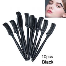 10Pcs Mini Wimpern Kämme Kleine Nette Augenbraue Pinsel Wimpern Verlängerung Applikatoren Puppe Mascara Zauberstab Make-Up Pinsel