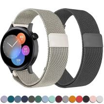 20/22 mm Milanese-Loop-Armband für Samsung Galaxy Watch 7 6 5 4 40 44 mm Edelstahlband für Huawei GT5 4 3 Magnetarmband