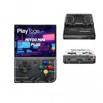 MIYOO Mini Plus Portable Retro Handheld Game Console 3.5-inch IPS HD Screen Classic Game Console Linux System Children's Gift