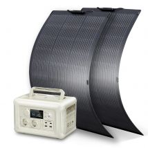 All powers tragbarer Generator R600, 600W tragbares Backup-Kraftwerk mit/100W flexibler Solar panel