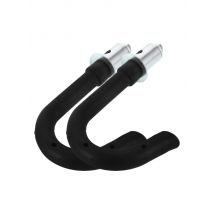 Telescopic Ladder Bunk Bed Ladder Hook Straight Ladder Hanger Rubber Antislip Design Highstrength Material Adjustable Hooks