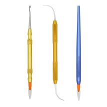 Coltello per scultura per dentista, utensili per tagliare la cera, spatola per miscelazione in porcellana e ceramica, lama per coltello, strumento per laboratorio odontotecnico, 1 pz