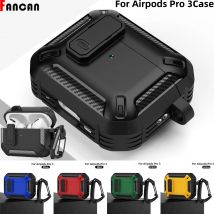 Custodia per auricolari per AirPods Pro 3 Custodia con blocco sicuro Accessori con kit di pulizia Armatura protettiva rigida per custodia AirPods Pro 3