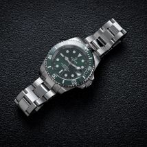 Sapphire Glass Men`s Watch Japan Quartz Movement Ceramics Bezel Stainless Steel Case 50M Waterproof Men Swimming Clock