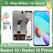 6.7 ''Für Xiaomi Redmi 10 Power LCD Display Touchscreen Sensor Digitizer Montage IPS Display Ersatz Reparatur Teile