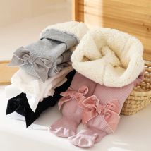 Neue Winter Kinder Verdicken Warme Strumpfhosen Für Mädchen Streifen Baumwolle Kleinkind Baby Mädchen Hosen Solide Kinder Verdicken Strumpfhosen 1-6Yrs