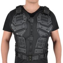 Taktische Weste Hochwertige EVA-Schutzkleidung Multifunktionsweste mit MOLLE-System Airsoft Paintball Militar Kampfweste