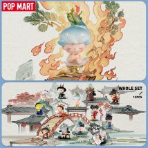 POP MART Infiammifero POP MART Serie 14th Anniversary Figure Mystery Box 1PC/12PCS POPMART Blind Box Action Figure