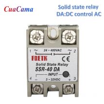 1PCS Solid State Relais Einphasige Kleine SSR-10DA SSR-25DA SSR-40DA SSR-60DA SSR-80DA SSR-100DA DC Steuerung AC DD DA AA