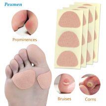 Pexmen 3/6/15 Pz Nastro Moleskin Cuscinetti Adesivi Protezione Del Piede Anti-usura Adesivi Tallone Prevenzione Blister Ridurre Le Cuscinetti di Attrito