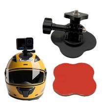 Kit di montaggio adesivo per casco per Insta360 X5 X4 GoPro Hero 13 12 11 10 9 8 DJI Action 6 5 4 Accessorio base per fotocamera sportiva universale