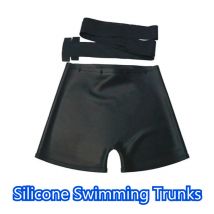 Silikon-Badehose für Damen und Herren, Strand, Schwimmen, schnell trocknend, hygienisch, wasserdicht, Wasserpark-Rafting, bequemer privater Schutz