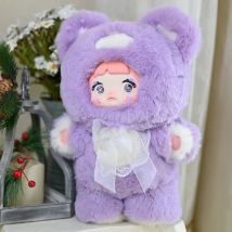 Genuine Nommi 400% Big Doll Goodnight Bear Series Surprise Blind Box Kawaii Moving Eyes Cute Girl Birthday Gift Ornament Toy