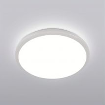Lámpara de techo blanca, lámpara de techo LED de 24W, lámpara de techo redonda empotrada para cocina, dormitorio, sala de estar