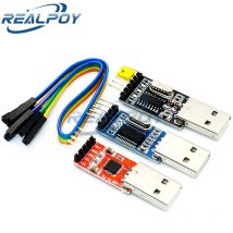 3 sztuk/partia = 1 sztuk PL2303HX + 1 sztuk CP2102 + 1 sztuk CH340G USB do TTL dla arduino PL2303 CP2102 5PIN moduł USB do UART TTL