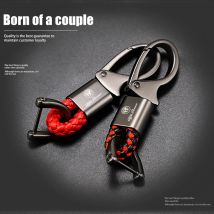Accessori chiave per auto Anello portachiavi automatico in metallo di alta qualità per Alfa Romeo 159 Giulietta 156 Mito Giulia GT 147 Stelvio Tonale