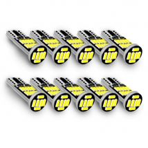 10 Stück 26 SMD W5W T10 168 192 194 weiß/rot/blau/gelb Autolampen, geeignet für Auto-Lesebrems-Drehlampen.
