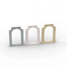 MOC 1PCS 40066 Rahmen 1x6x7 Gewölbte Bausteine Kit Tür Mit Kerben Und Säulen ziegel Partikel DIY Spielzeug Kinder Kind Geschenke