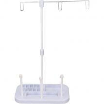 3-Kegel-Spulenfadenhalter, leicht, robust, Stickmaschinen-Drahtgestell für häusliche Näh- und Stickzubehör
