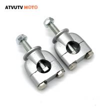 1 Paar 7/8 Aluminium Motorrad Lenker Riser 22mm Lenker halterung für Crf Xr Dirt Pit Bike Motorrad Universal
