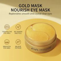 60 stücke Avocado Goldene Kollagen Augen Maske Anti Augenringe Entfernung Augen Taschen Feuchtigkeitsspendende Straffende Augenklappen Hautpflege Produkte