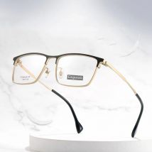 Pure Titanium Eyeglasses Designed Optical Frame Prescription Spectacle Full Rim Glasses Wide 59mm Long Temple 150mm