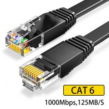 Kabel Ethernet Cat6 Płaski kabel Gigabitowy Szybki kabel internetowy 1000Mbps RJ45 Ekranowany kabel sieciowy LAN do PC PS5 PS4 PS3 Xbox