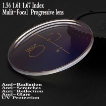 1,56 1,61 1,67 Index Asphärische Multi Focus Progressive Linsen Myopie Presbyopie Antireflexionslinse