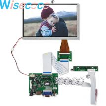Wisecoco 7 Zoll 800×480 TFT LCD Display Bildschirm 60 Pins FPC VGA TTL HDMI-Kompatibel Controller Board A070VW04 V0