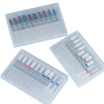 Fräser für Maniküre-Set, 10-teilig, Nagelbohrer für elektrische Bohrmaschine, Maniküre-Maschine, Fräser zum Entfernen von Gel-Lack