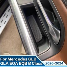 2PCS Porta Auto Scatola di Immagazzinaggio Barile Interni Accessori Auto Per Mercedes Benz B GLB GLA EQA EQB Classe W247 X247 H247 2020 - 2024