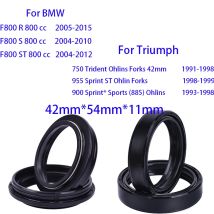 42x54x11 42 54 Motorcycle Front Fork Dust Oil Seal for BMW F 800 R S ST for Triumph 750 Trident Ohlins Forks 900 955 Sprint ST