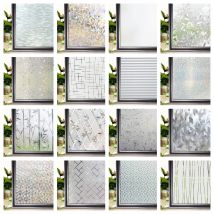 Fenster Privatsphäre Film Regenbogen statisch haftet Wärme kontrolle Fenster Isolierung Sonne UV-Schutz Glas Vinyl folie für zu Hause