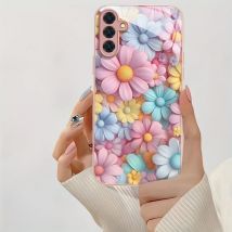 Etui z twardego szkła na telefon Samsung A56, pasujące również do Samsung A55, A57, A56 5G, A54, A53, A52S, A26, A25, A17, A16, A15, A36, A34, A33, A51, A14, A24 - obudowa ochronna