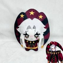 Spiel The Freak Circus Pierrot Cosplay Puppe Plüsch Baumwolle Figur Puppen Weiche Plüschtiere Karneval Zubehör Halloween Requisiten