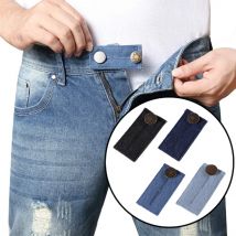 3 stücke/4 stücke Denim Taille Extender Button Extender für Frauen Männer Hosen Jeans Rock, einfach zu bedienen