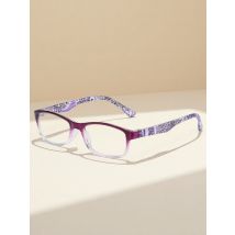 Lesebrille für Männer und Frauen, modische, ultraleichte und elegante Lesebrille aus hochwertigem Leder in Schlangenform für mittleres Alter