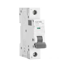 GEYA Din Rail DC MCB 6KA 1P 250V Mini Circuit Breaker DC 6A 10A 16A 20A 25A 32A 40A 50A 63A