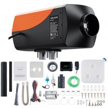 SucceBuy Riscaldatore d'aria diesel 12V 5/8KW Riscaldatore diesel Riscaldatore di parcheggio diesel Riscaldamento rapido e basso rumore per camper rimorchio camper Van