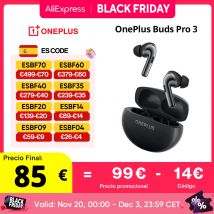Versione globale Oneplus Buds Pro 3 TWS Auricolare Bluetooth 50dB Cancellazione attiva del rumore Durata della batteria 43 ore Bluetooth 5.4 IP55 AAC SBC
