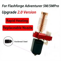 Upgrade Hotend für Flashforge Adventurer AD5M / 5M Pro Düsen für Flashforge Adventurer 5m Pro Hotend Austauschbare Düse